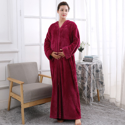 Title 5, Casual Ladies Thick Pajamas Flannel Home Wear