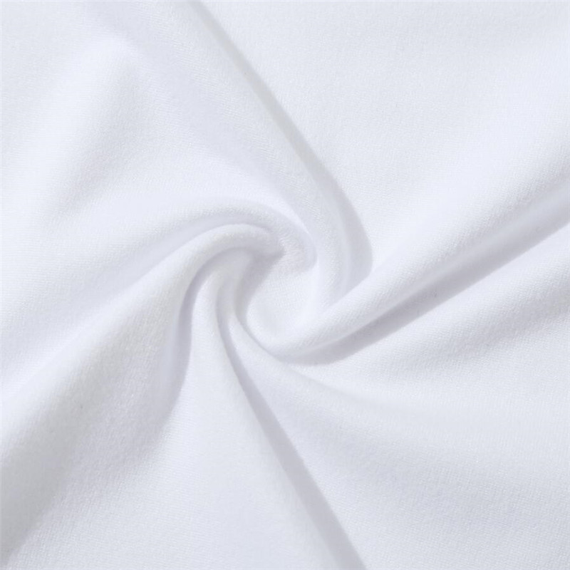 Collar Chest Print Short-sleeved White T-shirt European And American Women's Top Summer Loose And Casual