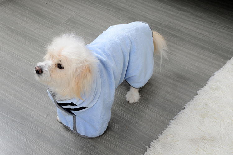 Quick-drying Pet Absorbent Towel Dog Bathrobe Pet Dog Bath Towel For Dogs Cats M - Picture 9 of 11