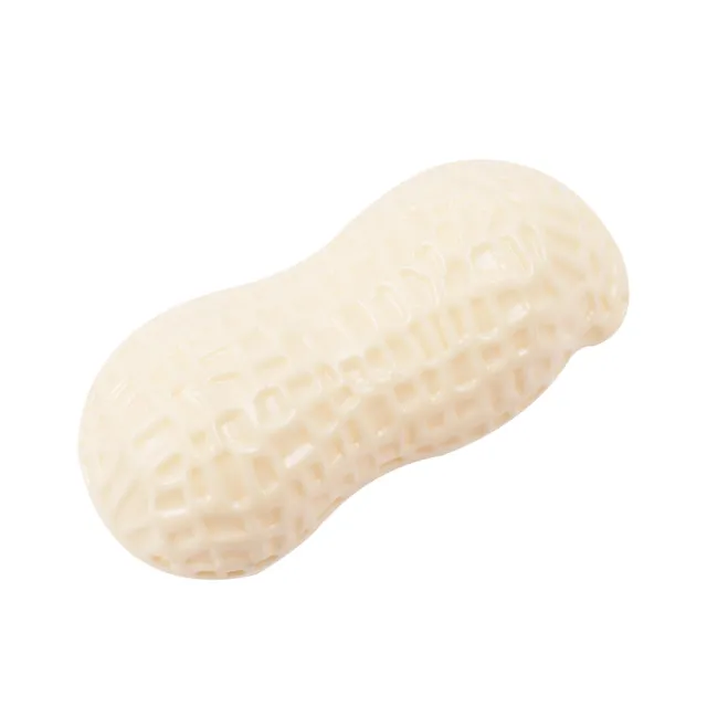 Funny Pet Dog Squeaky Toys For Small Middle Dogs Bite Resistant Puppy Cat Dogs Toys Pets Rubber Peanut Clean Tooth Chew Toy 1Pcs - Shop at LoveMi