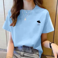 Women's Cute Bear Plus Size Cotton Short Sleeve T-shirt - 16 Style - View 1