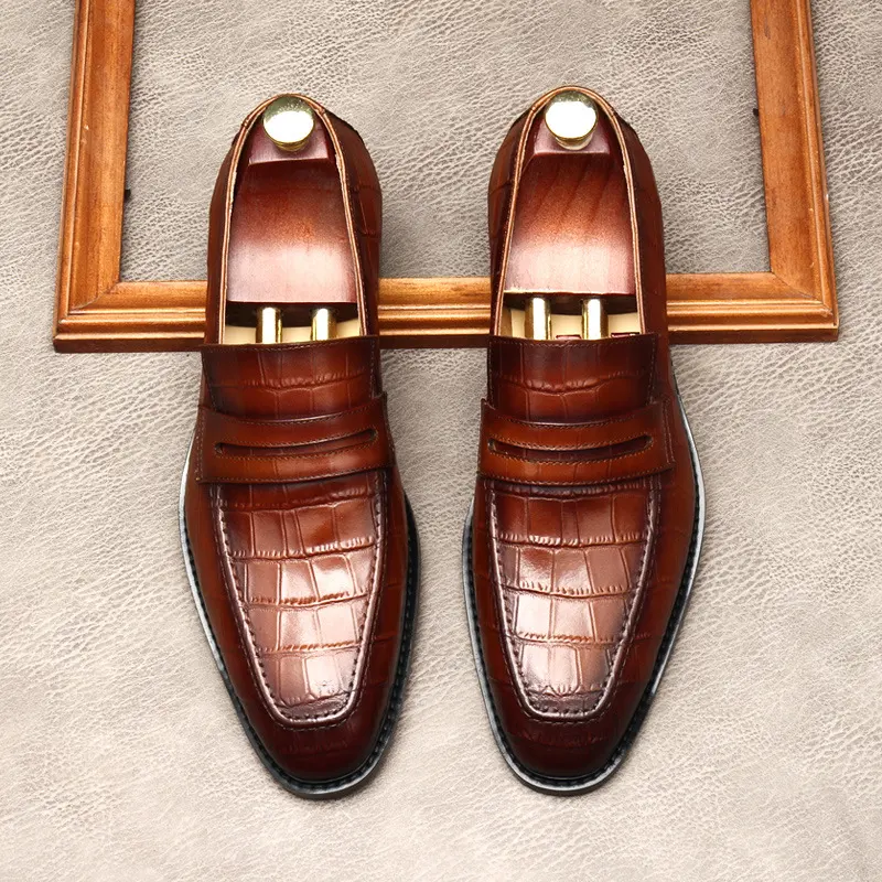 Men's Shoes Business Suits Fashion Footwear Leather