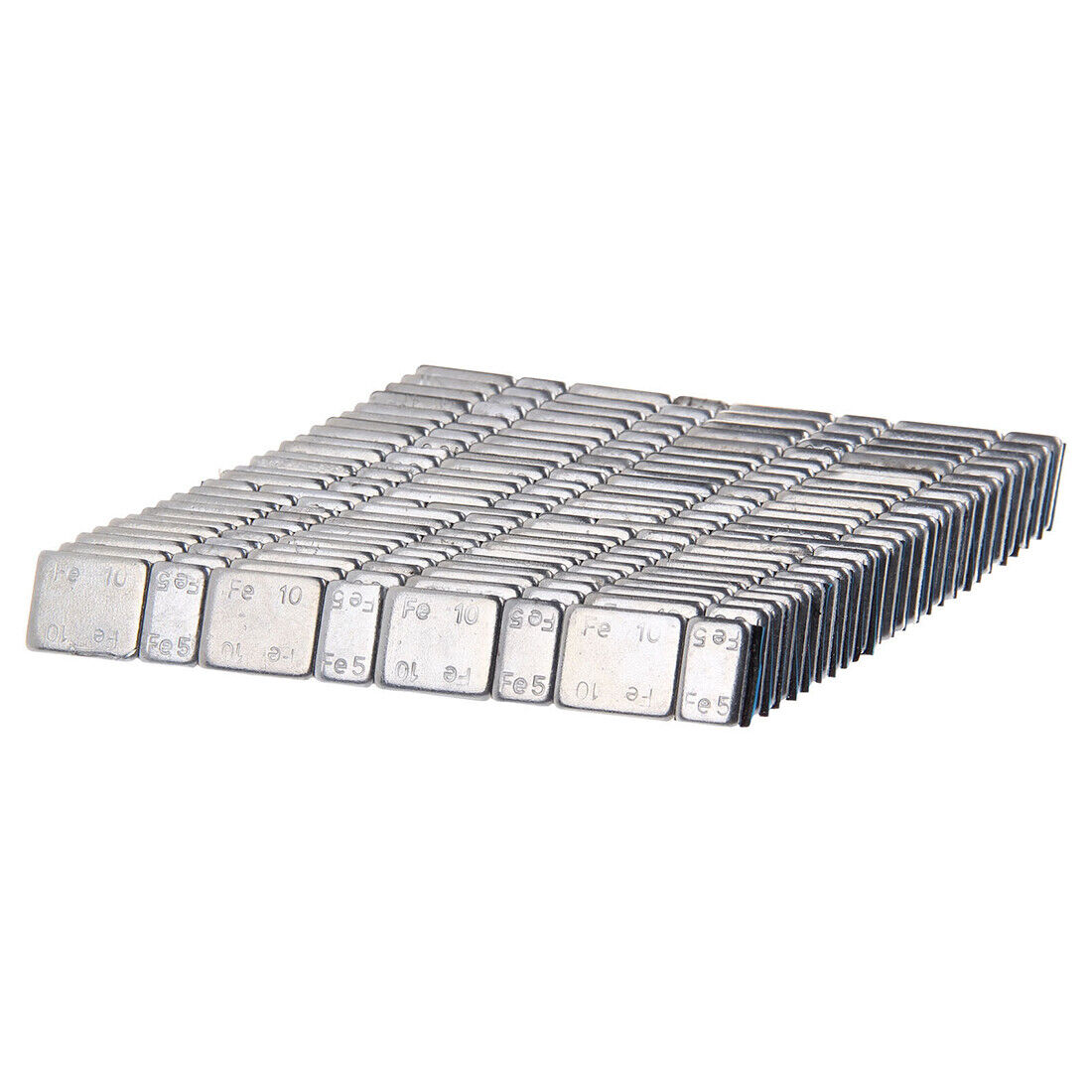 10 0pcs Adhesive Lead Free 60G Strips Stick On Wheel Balance Weights — image 2