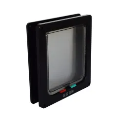 Cat Door Dog Supplies Kennel Pet Toys - Black - View 1