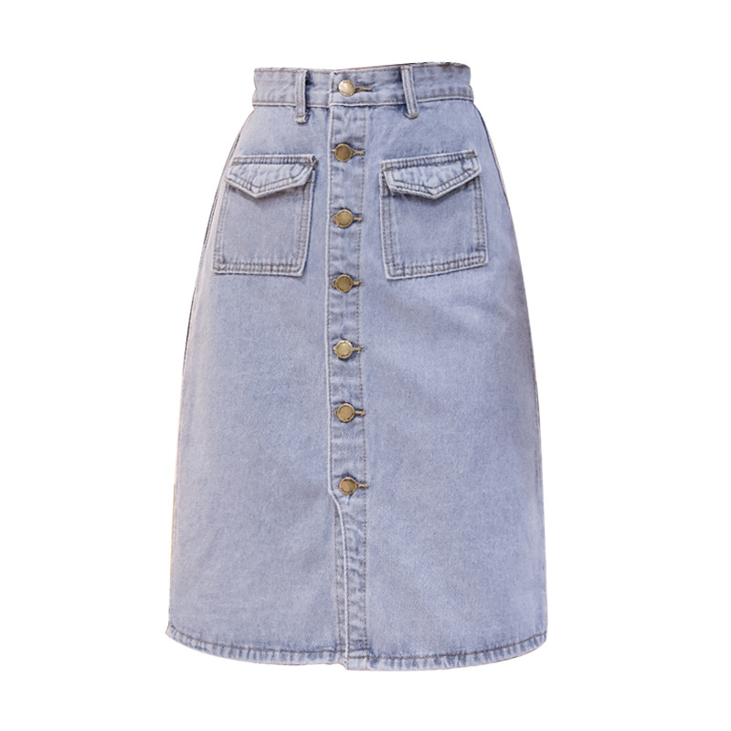 Title 2, Denim rok met hoge taille