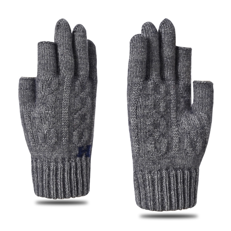 Title 16, Warm-keeping And Cold-proof Half Finger Adult A...