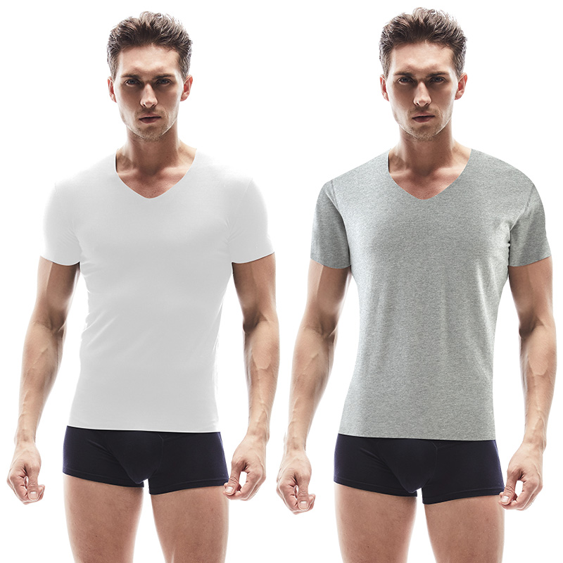 Men's Seamless Modal Short Sleeve Underwear