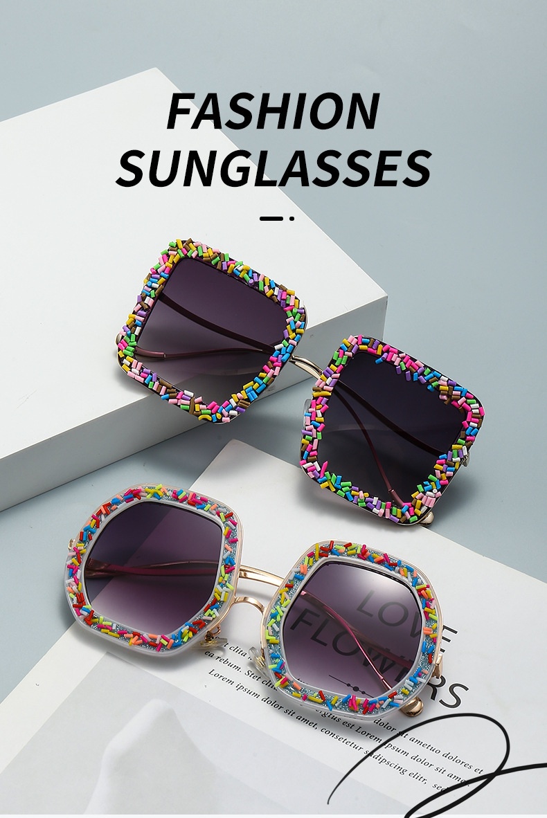 Title 8, Cat Eye Cake Sunglasses Street Snap Fashion UV ...