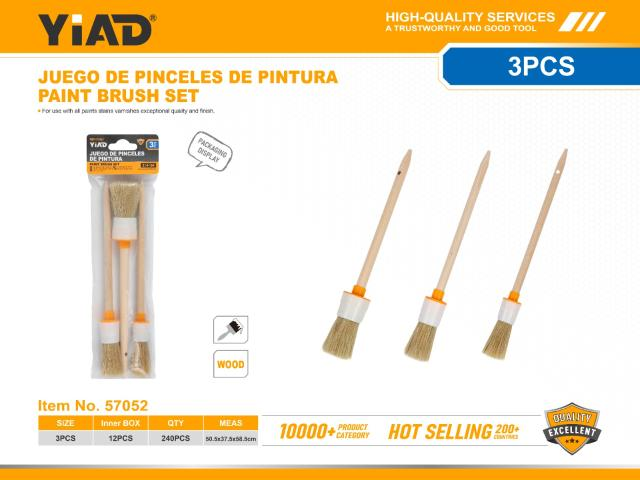 3PCS Round Brush, Only Support Self-pickup, Please Note That Free Shipping Is For Anti-bidding Price