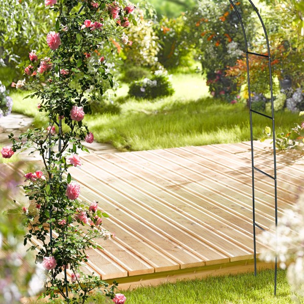 Metal Garden Arch Trellis, picture 2 of 4