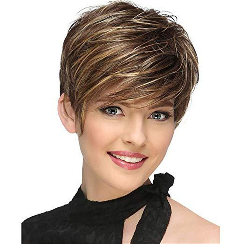 Title 3, Handsome Texture Short Straight Hair Chemical F...