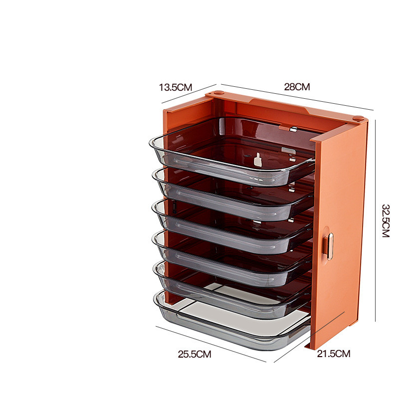 Title 1, Perforation-free Multi-layer Rack For Kitchen S...