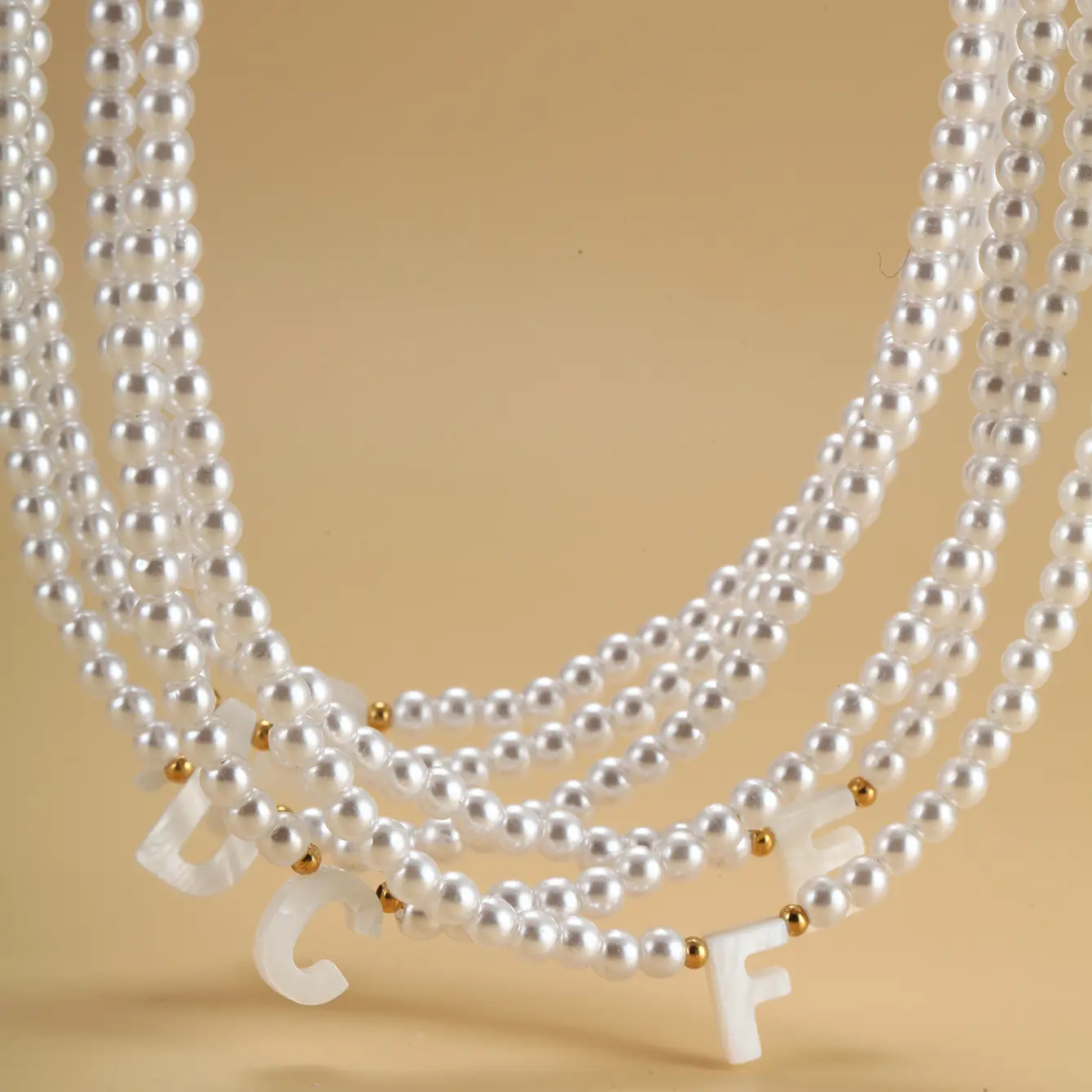 Imitation Pearl Necklace Women's Jewelry