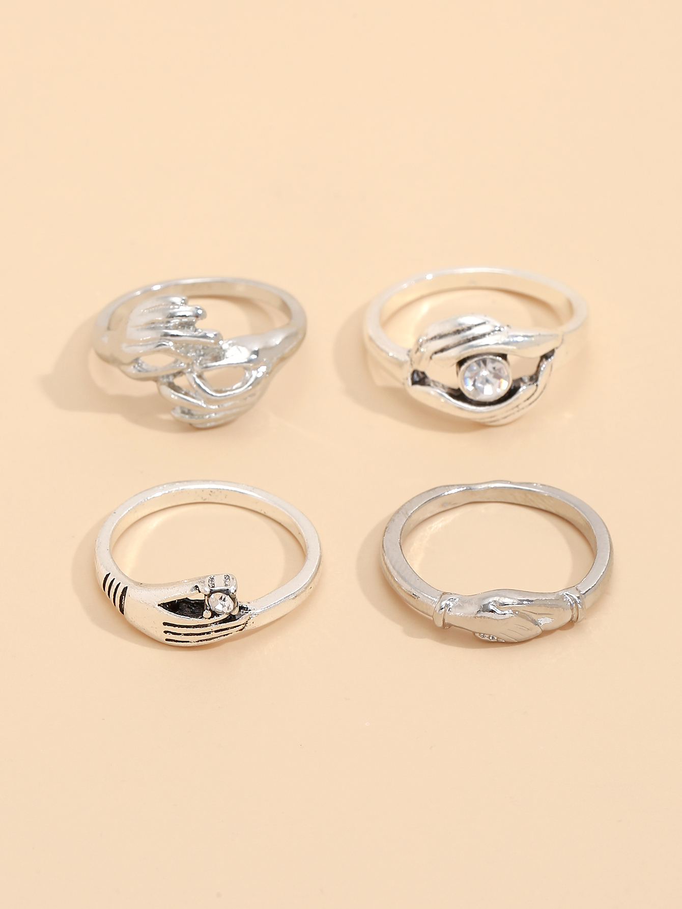 Temperament Niche Design Female Personality Ring