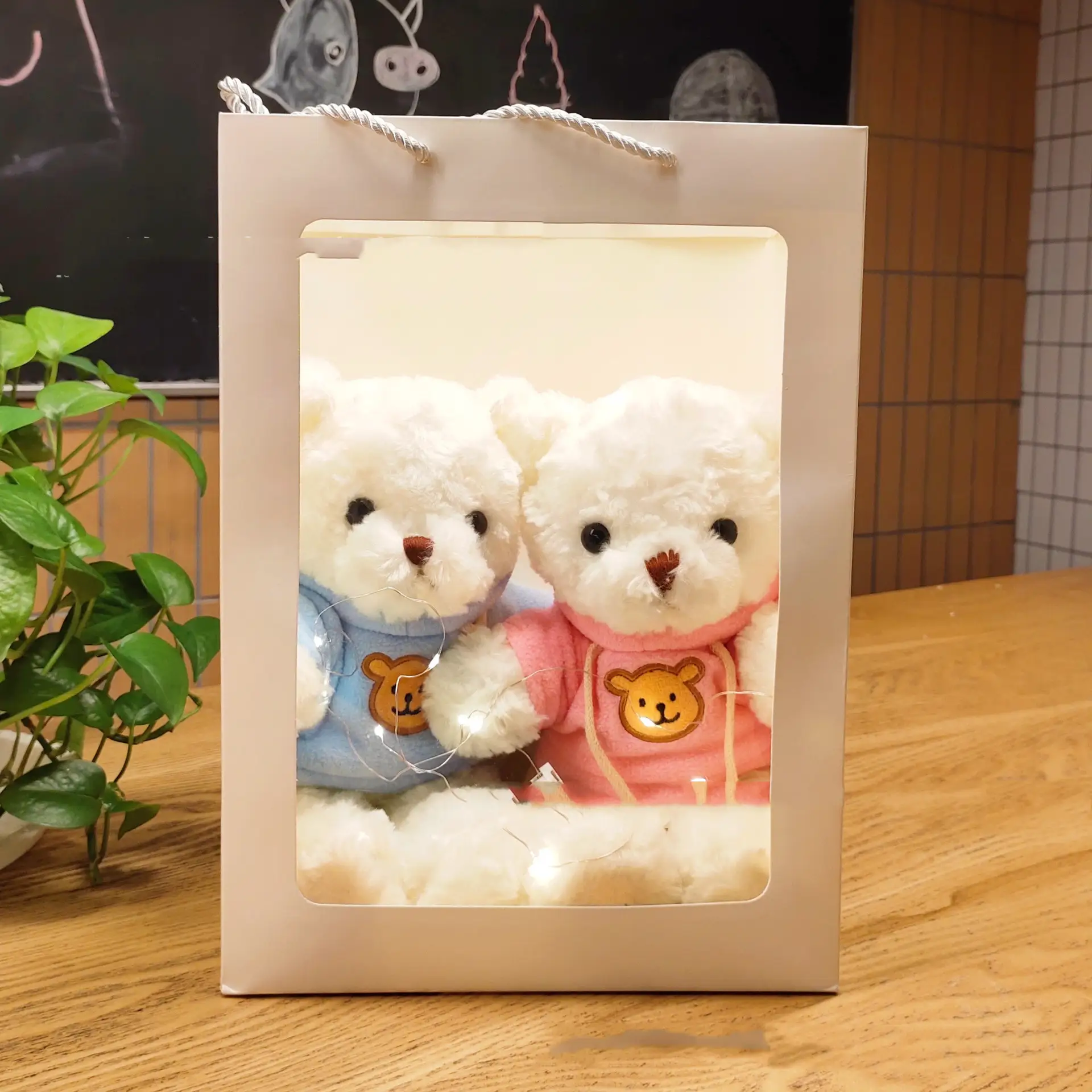 Couple A Pair Of Bear Dolls For Boyfriend And Girlfriend