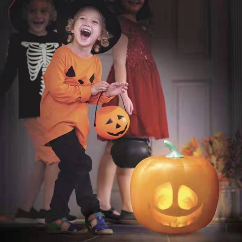 Talking Pumpkin Lantern Christmas Halloween Pumpkin Lantern