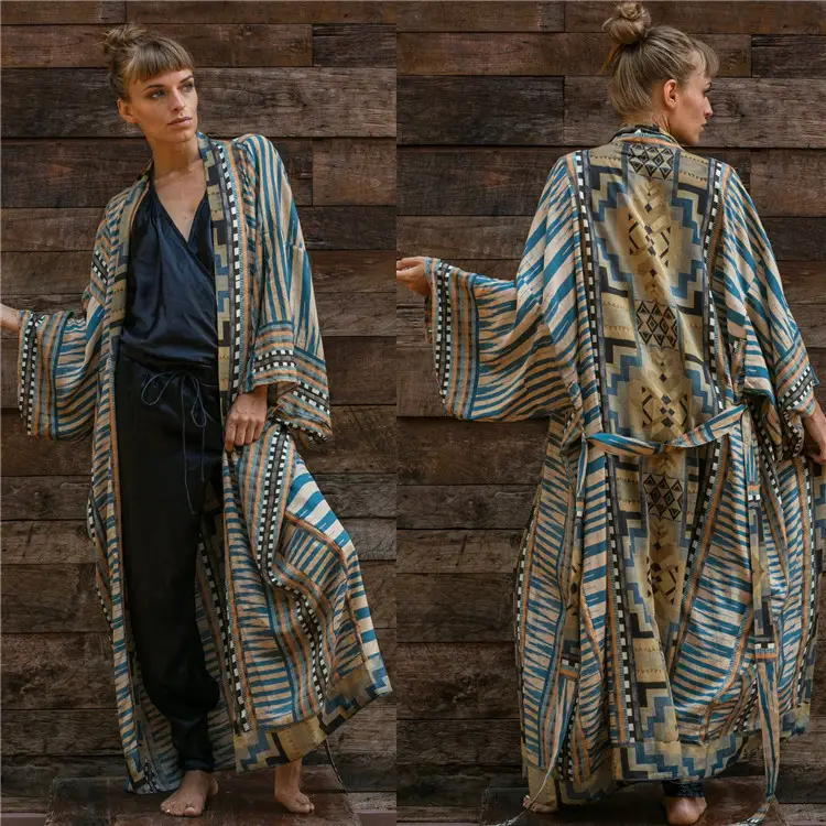 Cotton Spot Print Cardigan With Belt