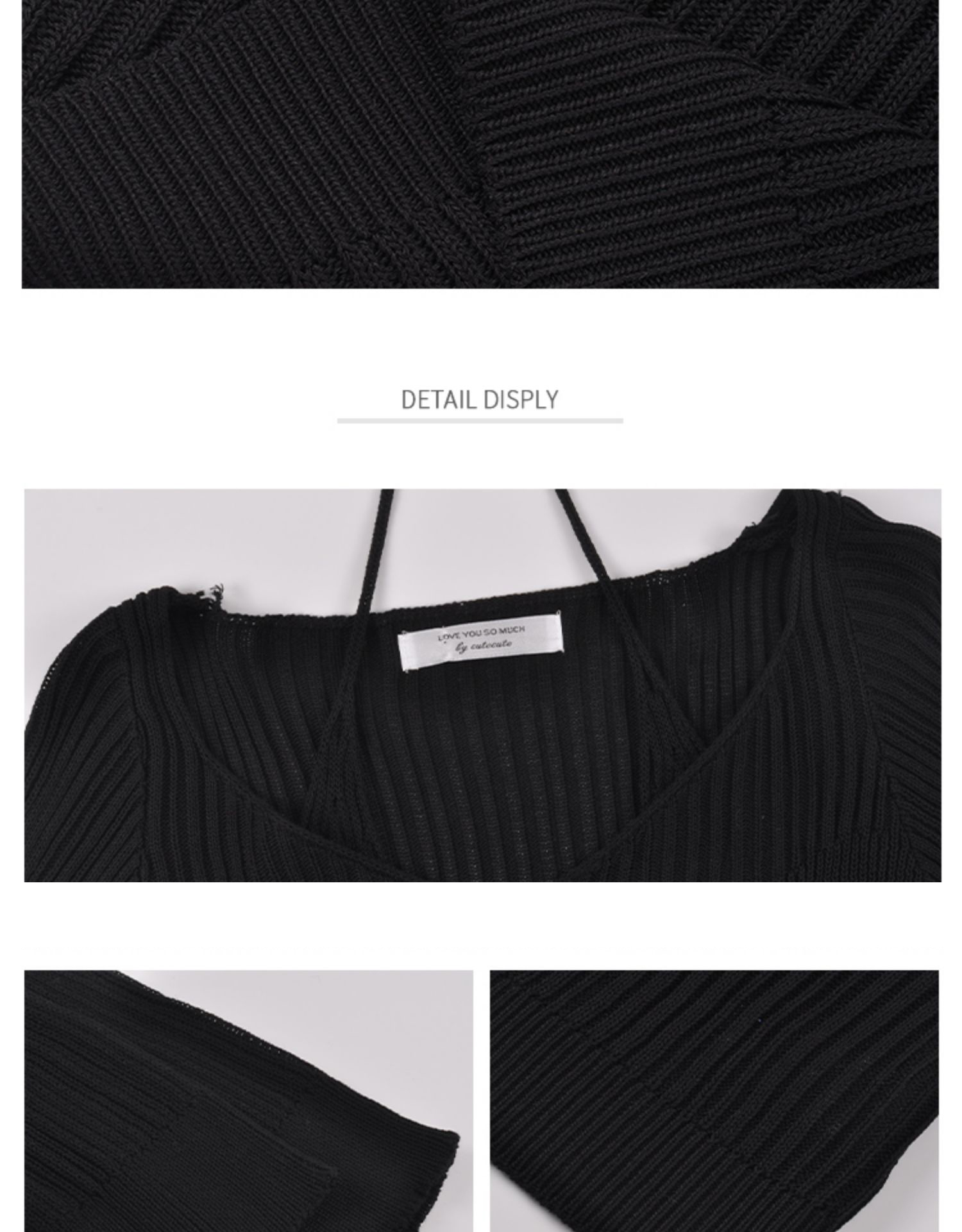 Women's Long Sleeve Slim Halter Bottoming Top