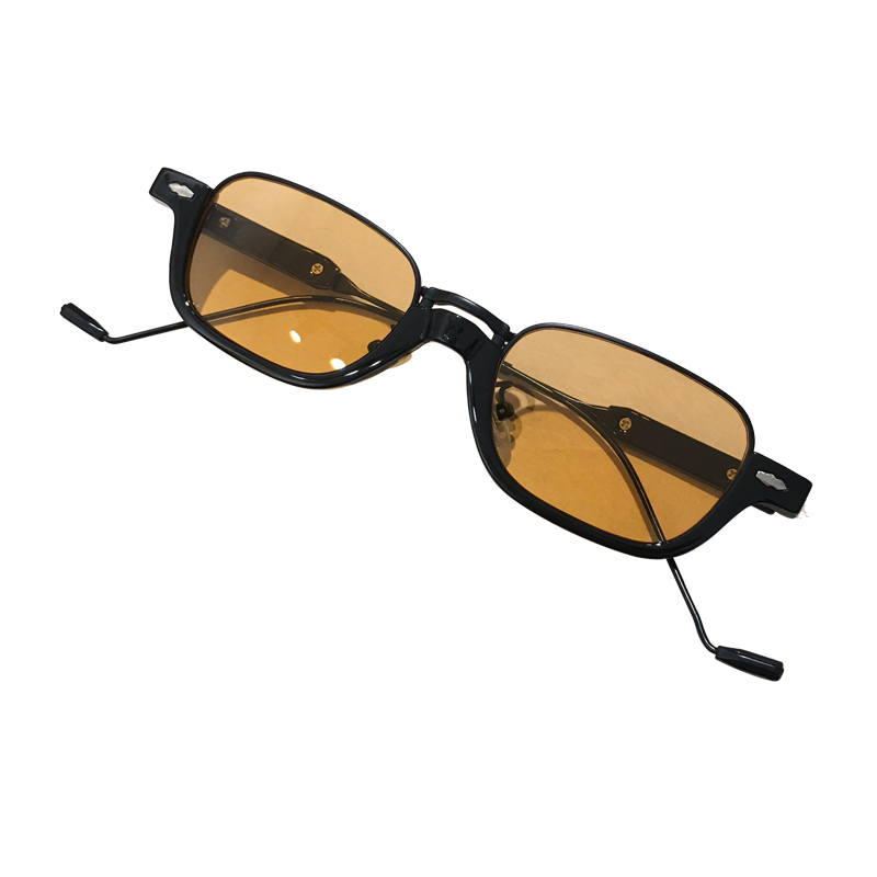 Half-frame Personality Sunglasses Trend Photo Concave Shape With Chain - Image 7