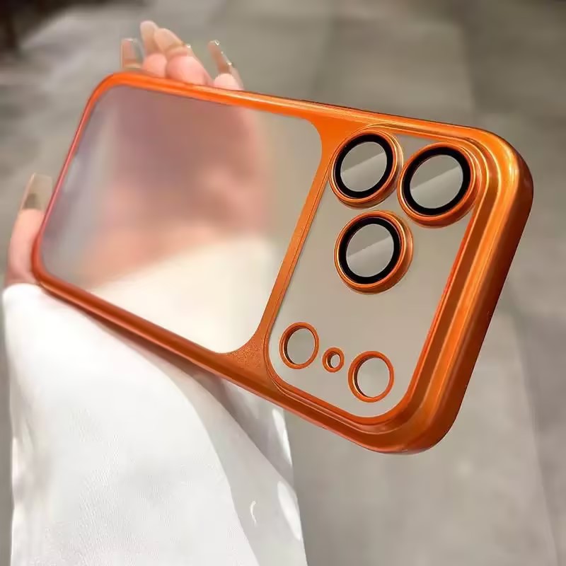 For I Phone 17 Pro Max  Case  Phone Cover Orange