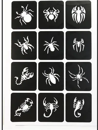 Semi-permanent Tattoo Stickers Juice Small Template Waterproof