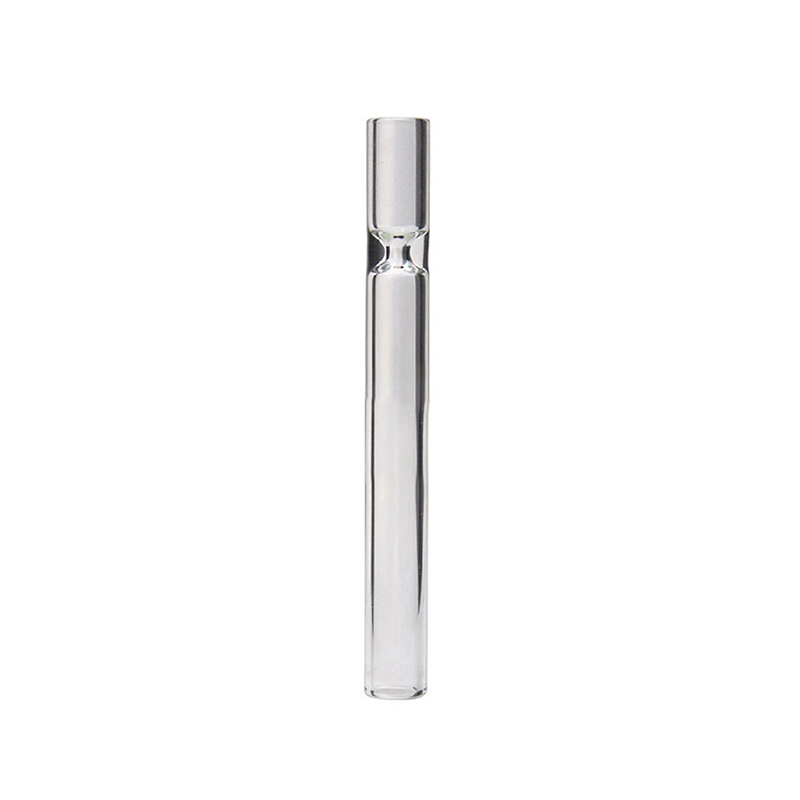 Telescopic Smoke Pipe Clear Straight Glass Suction Nozzle - Image 9