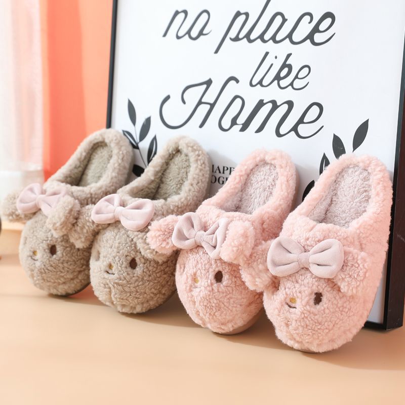 Winter Cotton Women's Indoor Warm Plush Slippers - Image 6