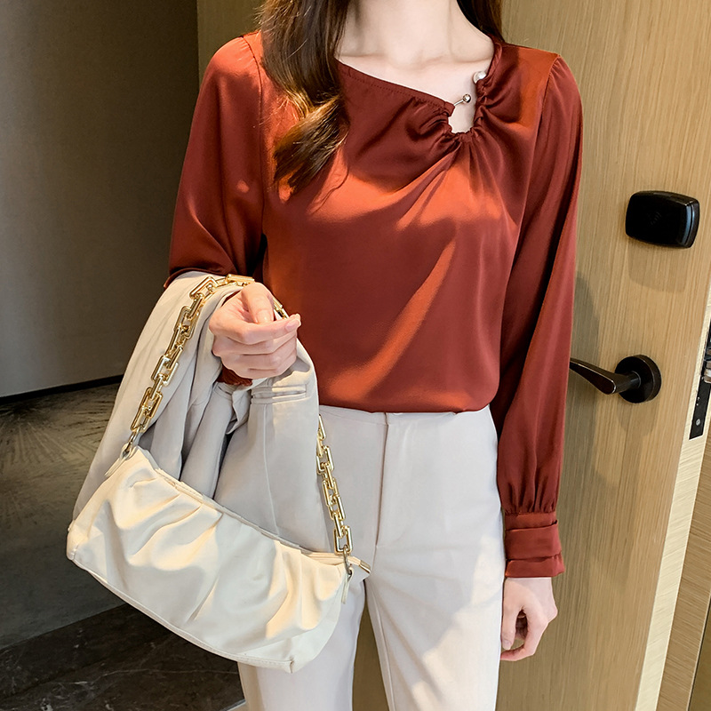 Korean Style Long Sleeve Bottoming Shirt Jacket