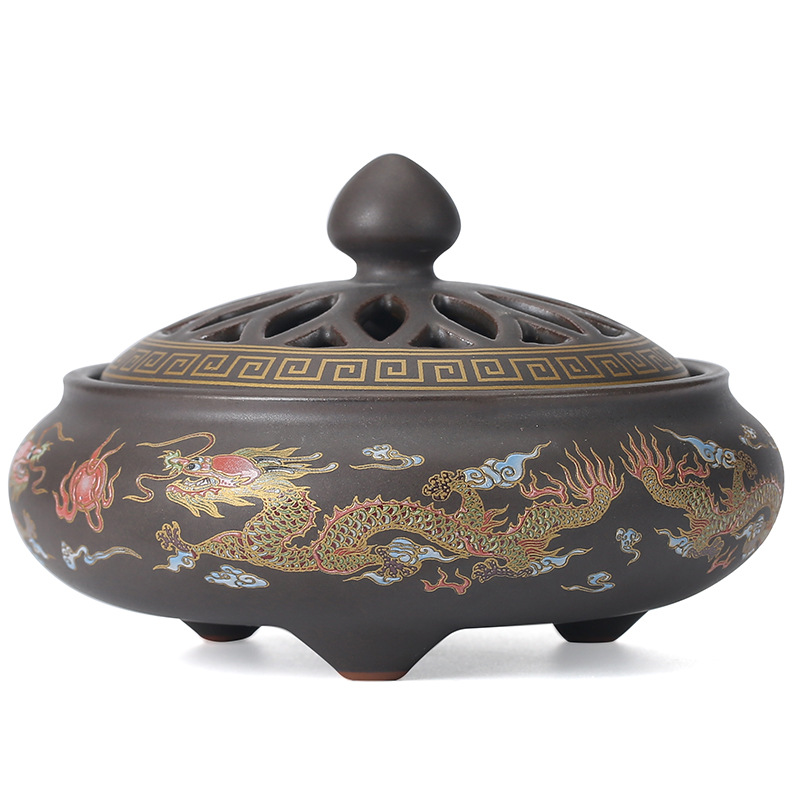 Title 6, Zen Censer Stove Ceramic Household Antique Ince...