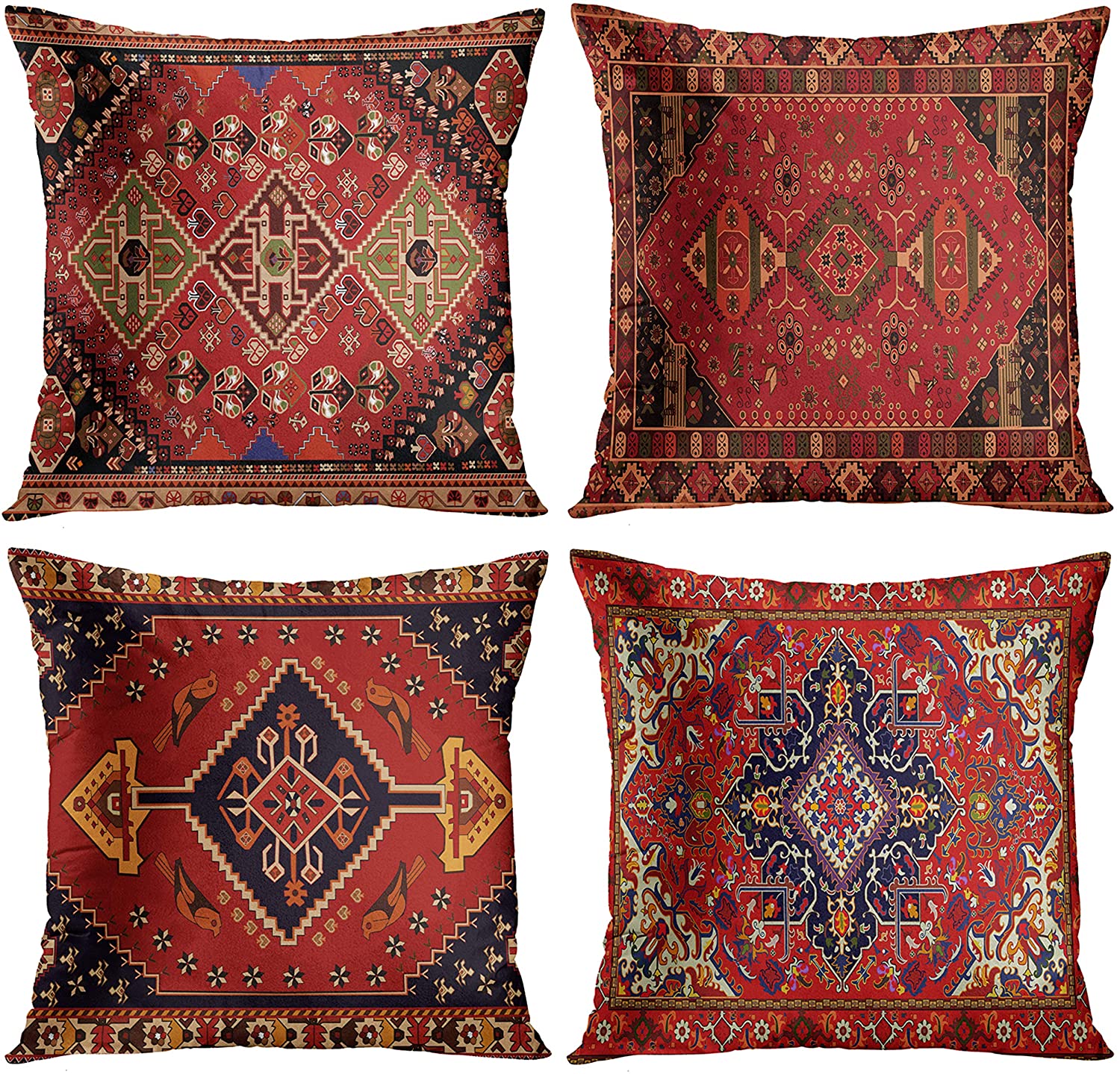 Persian Ethnic Linen Bohemian Pillowcase — foto 3