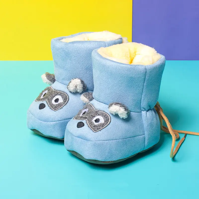Middle Insulated Shoes With Plush To Prevent