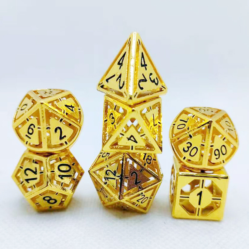 Title 2, Fashion Black Word Hollow Dice