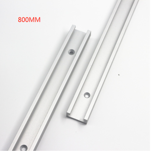 800mm T-slot T-track Miter Track Jig Fixture Slot Woodworking Tool Aluminum — image 7