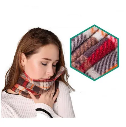 Support Collar U-shaped Pillow Custom Neck Scarf Travel Pillow – image 3