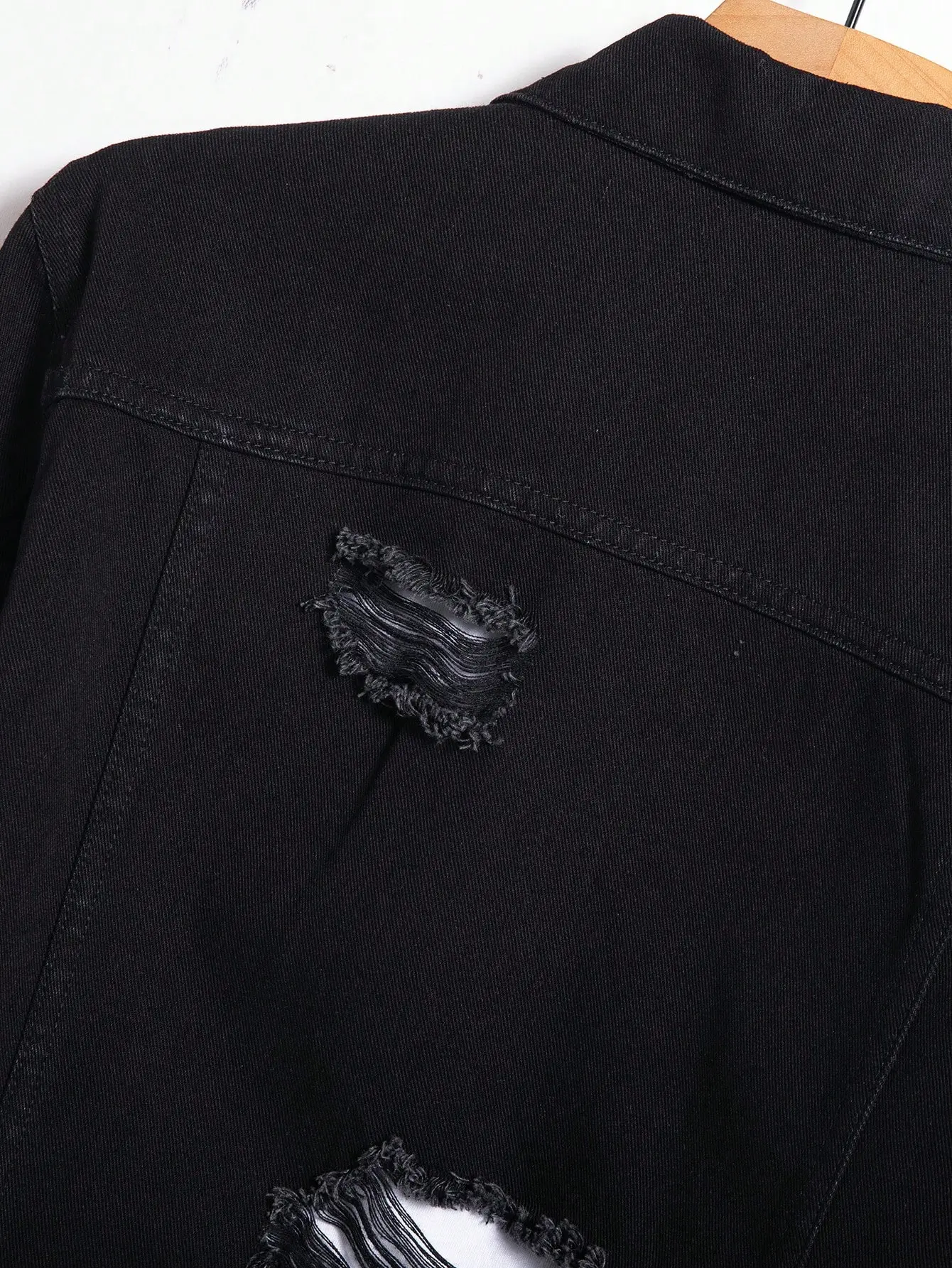 Korean Version Of Loose-fitting Denim Jacket