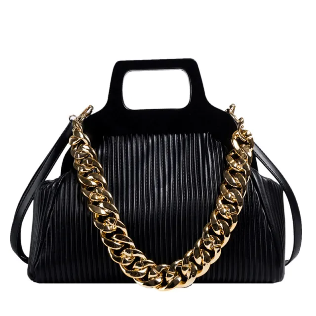 Design Fashion One shoulder Messenger Bag Black - Shop at LoveMi