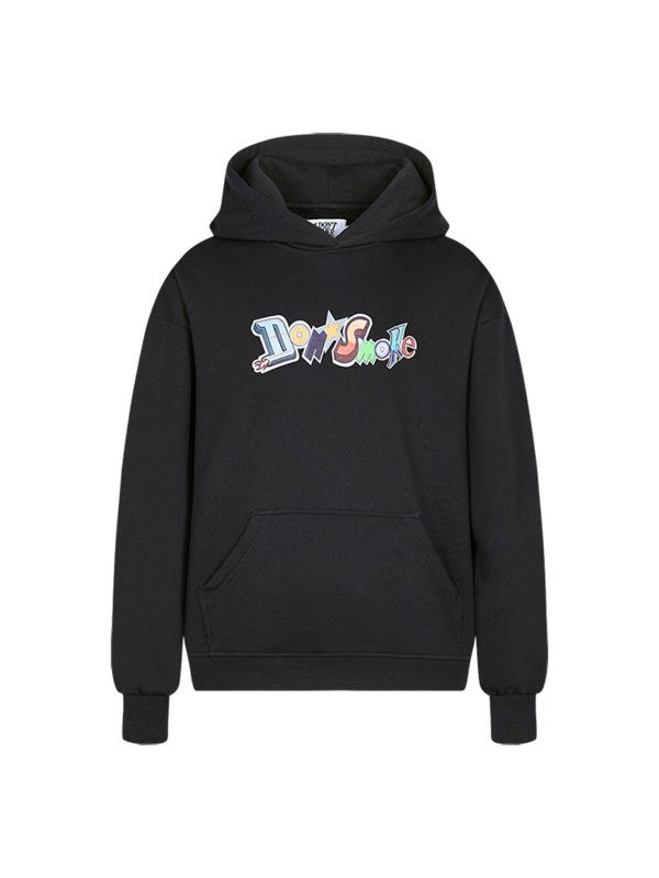 Title 3, Street text stitching logo print sweatshirt hoodie