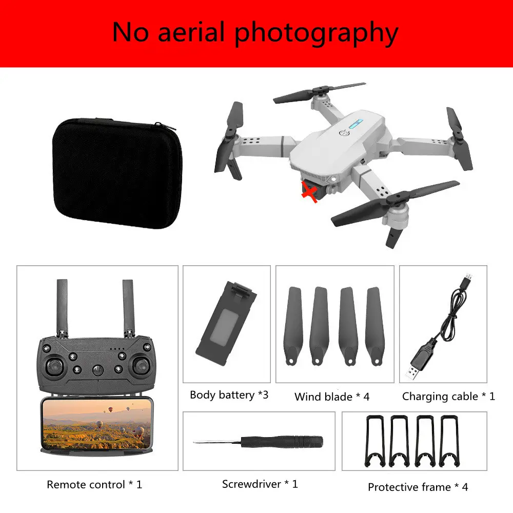 E88 Drone Photography Of High-definition Folding Four