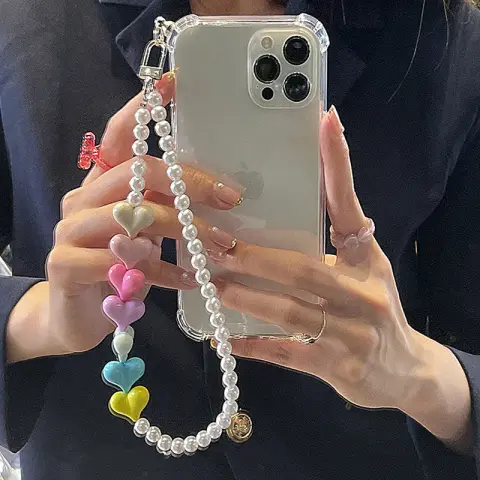 Chain Love Handheld Phone Case Protective