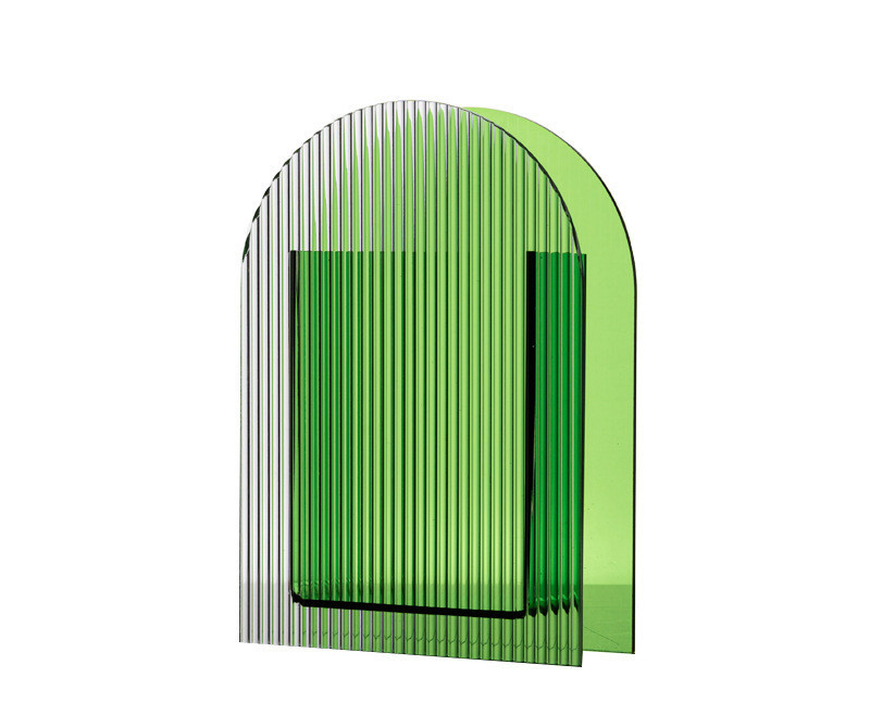 Arched stripes green