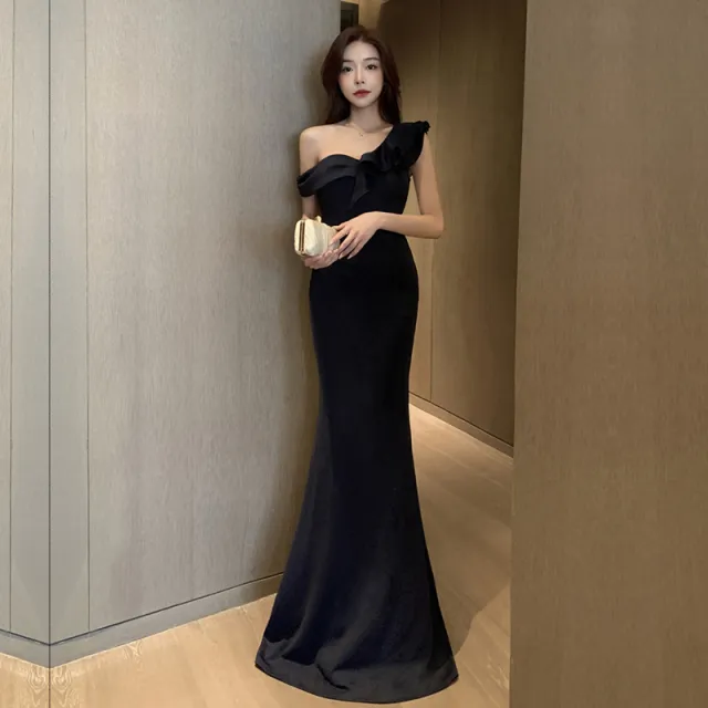 Party Temperament Celebrity French Style Small Dress Black - Shop at LoveMi