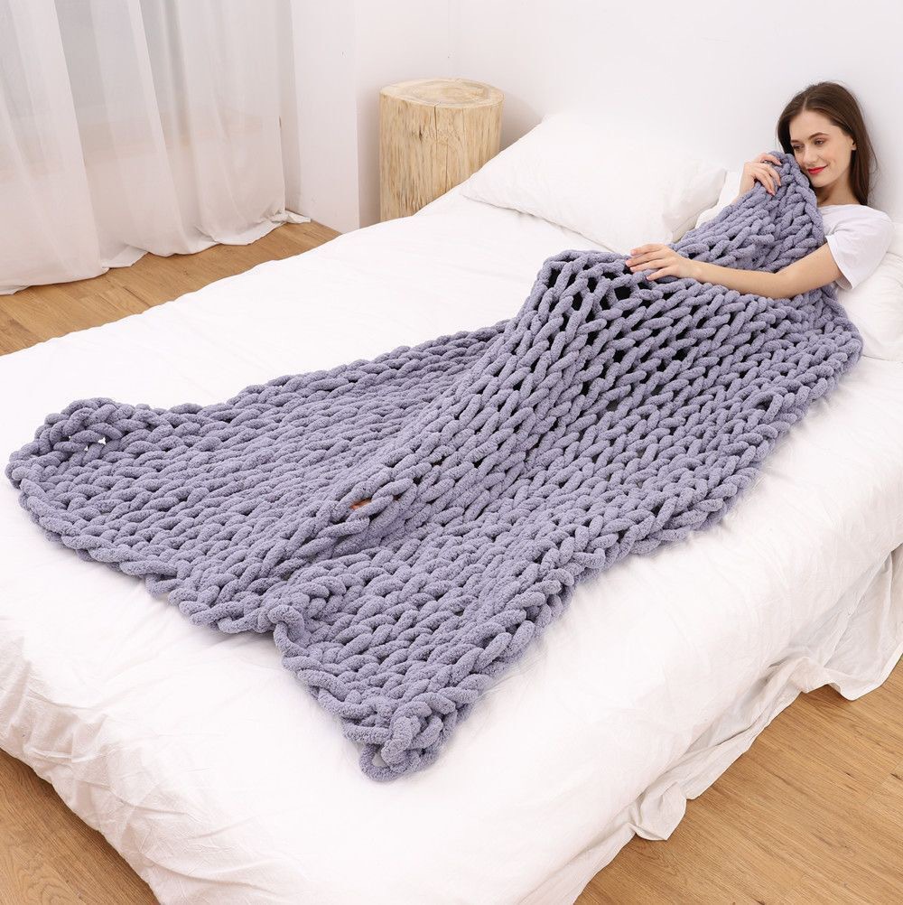 Title 5, Woven Coarse Yarn Knitted Chenille Air Conditio...