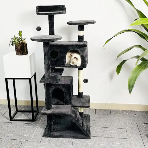 Pet SuppliesCat ToysCat Climbing Frame Scratching BoardCat TreeCat NestCat