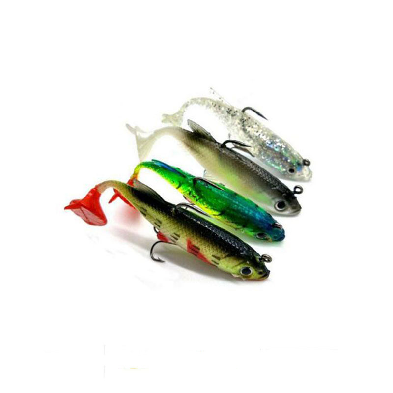 Title 6, Isca de Pesca Lead Fish 8CM 14g Cinco Cores Opc...