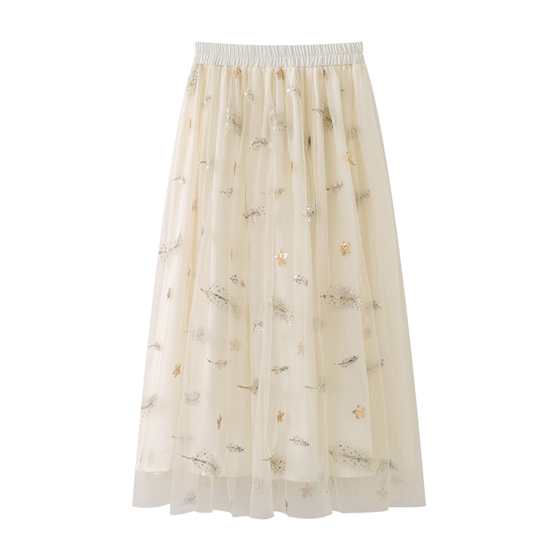 Embroidered High-Waisted Sarong, picture 2 of 5