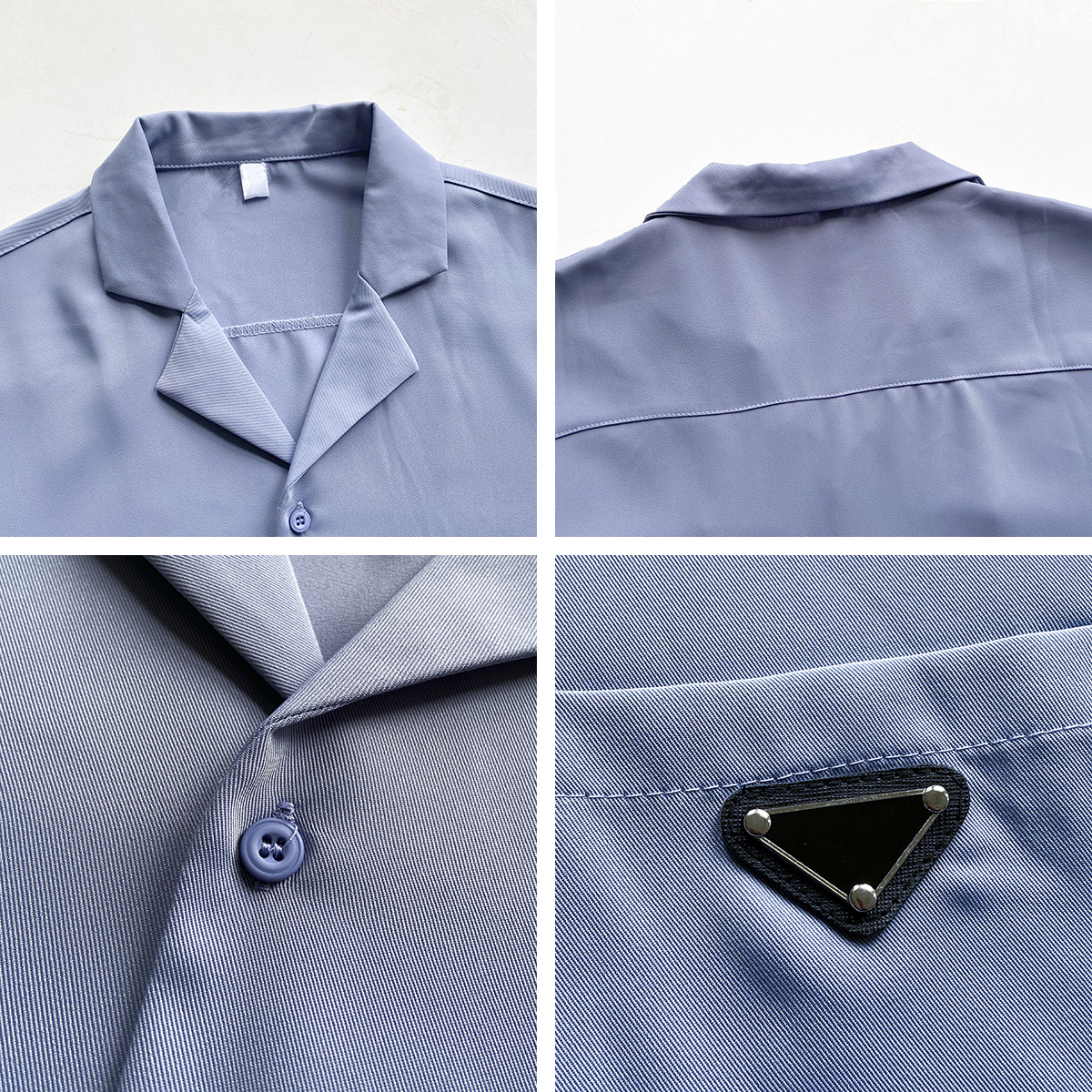 Korean Men's Drape Lightly Cooked Blouse