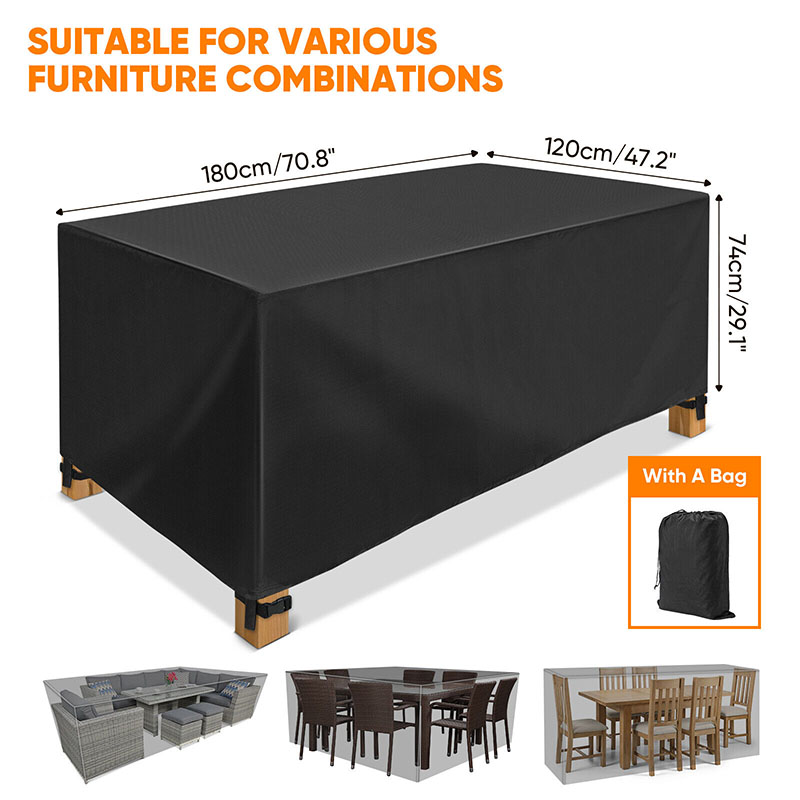 Heavy Duty Waterproof Garden Patio Furniture Cover For Rattan Table Sofa Outdoor — image 4
