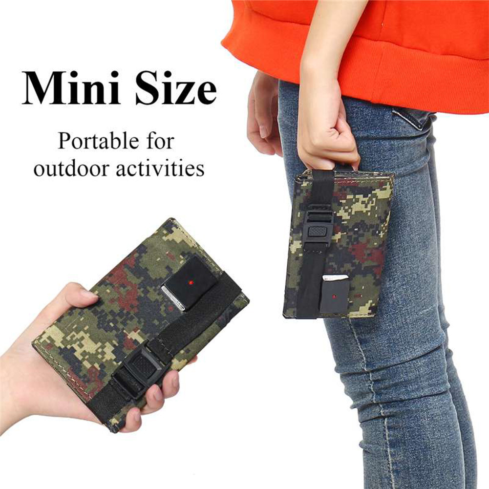 Outdoor Mobile Phone Solar Panel Charging Bag Small Size Portable Solar Panel Folding Bag — foto 3