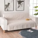 Lattice Sofa Cover Beige