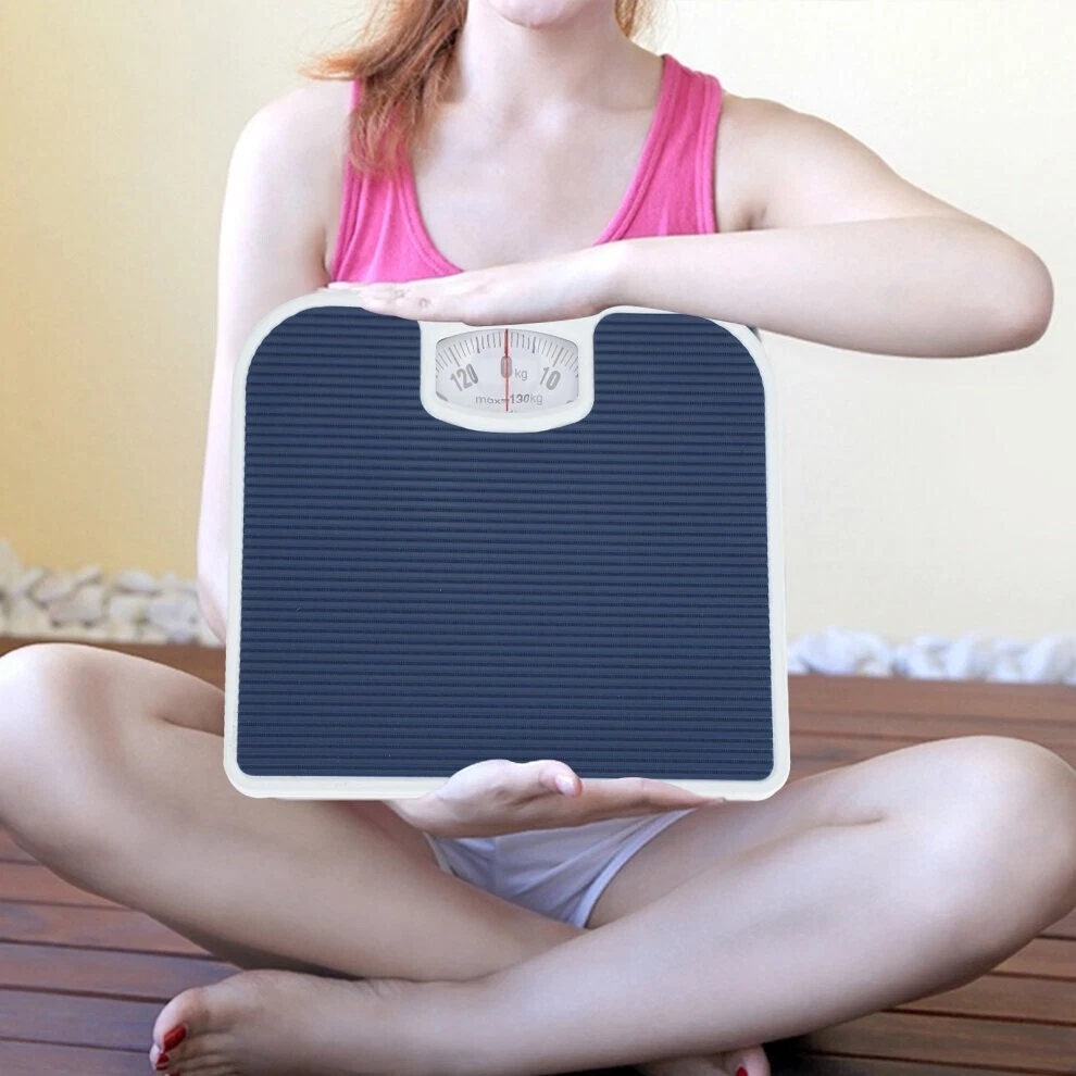 For All Room Weighing Scale Body Accurate Mechanical Dial Grey Maximum 130kg New